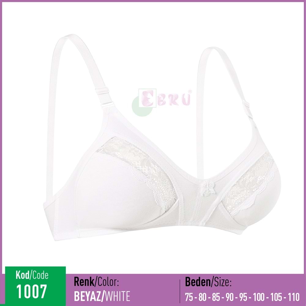 1007 EBRU DANTEL TPLY BEYAZ 85