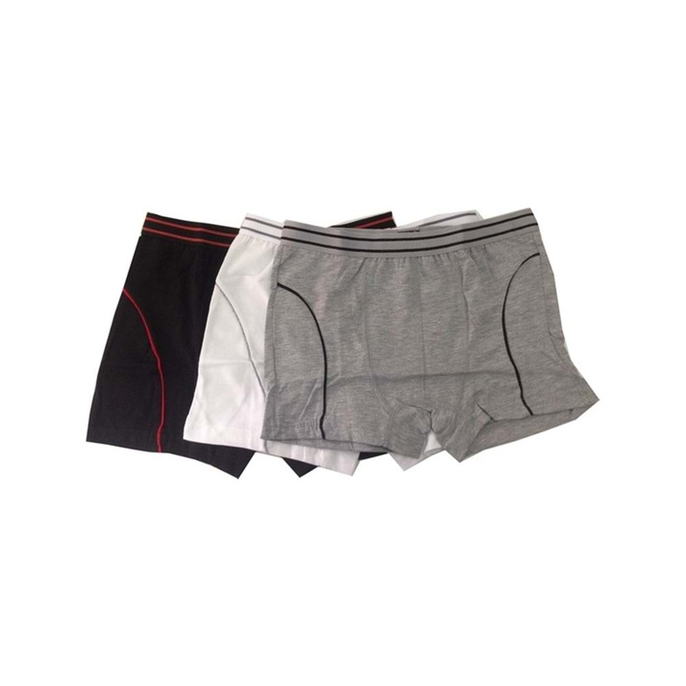 TUTKU ÇOC LYCRA BOXER SİYAH 4