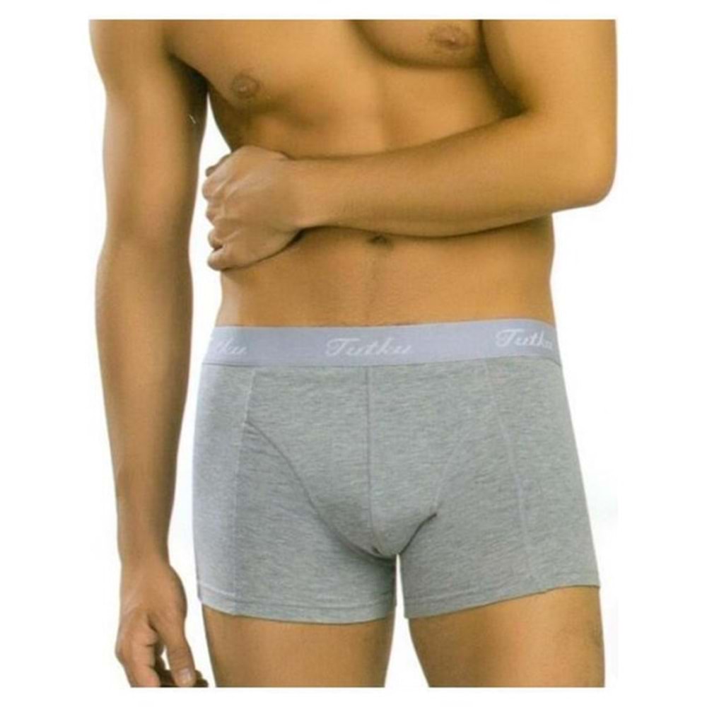 TUTKU LİKRA BOXER GRİ L