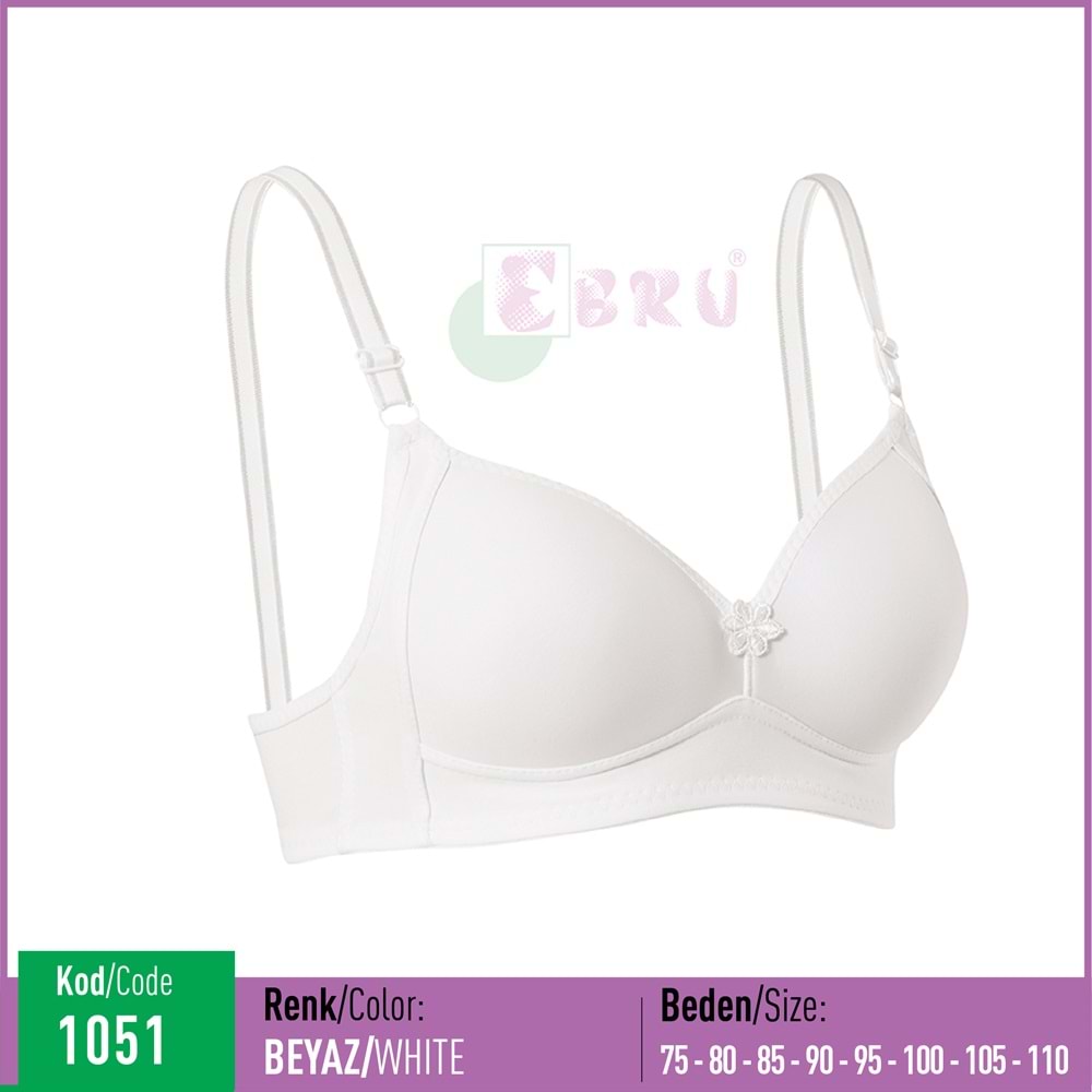 1051 EBRU SİLİKONLU TELSİZ BEYAZ 85