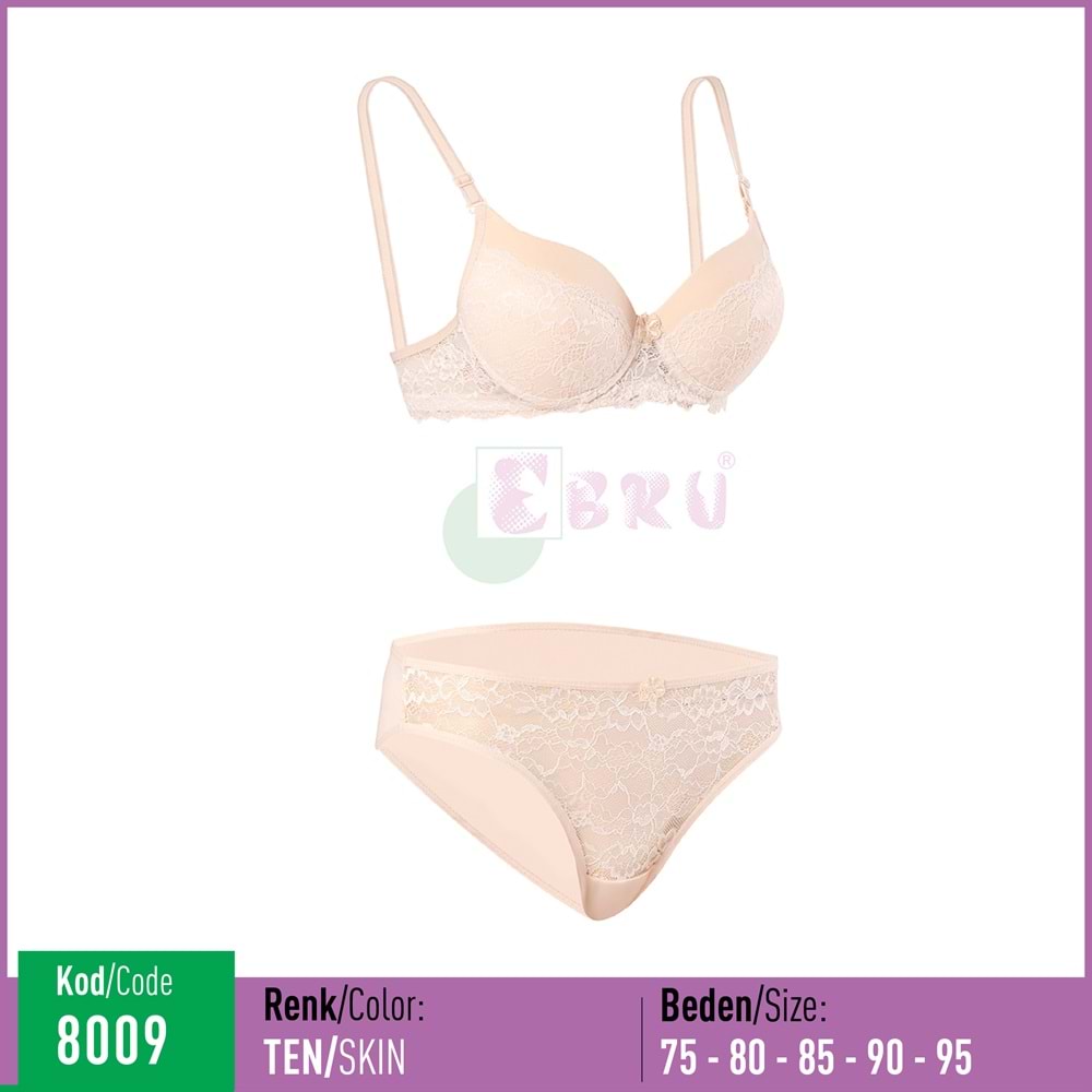 8009 EBRU SİLİKONLU BOŞ TEN