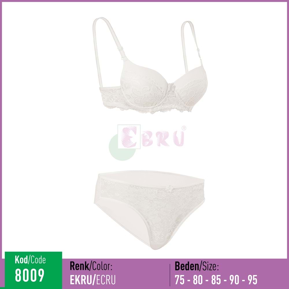 8009 EBRU SİLİKONLU BOŞ EKRU