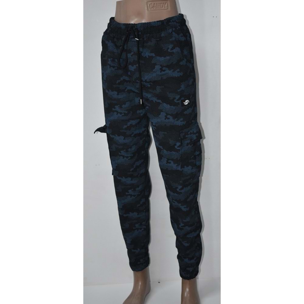 455 KAMUFLAJ KOMANDO ÇEP - MAVİ - S-M-L-XL-XXL