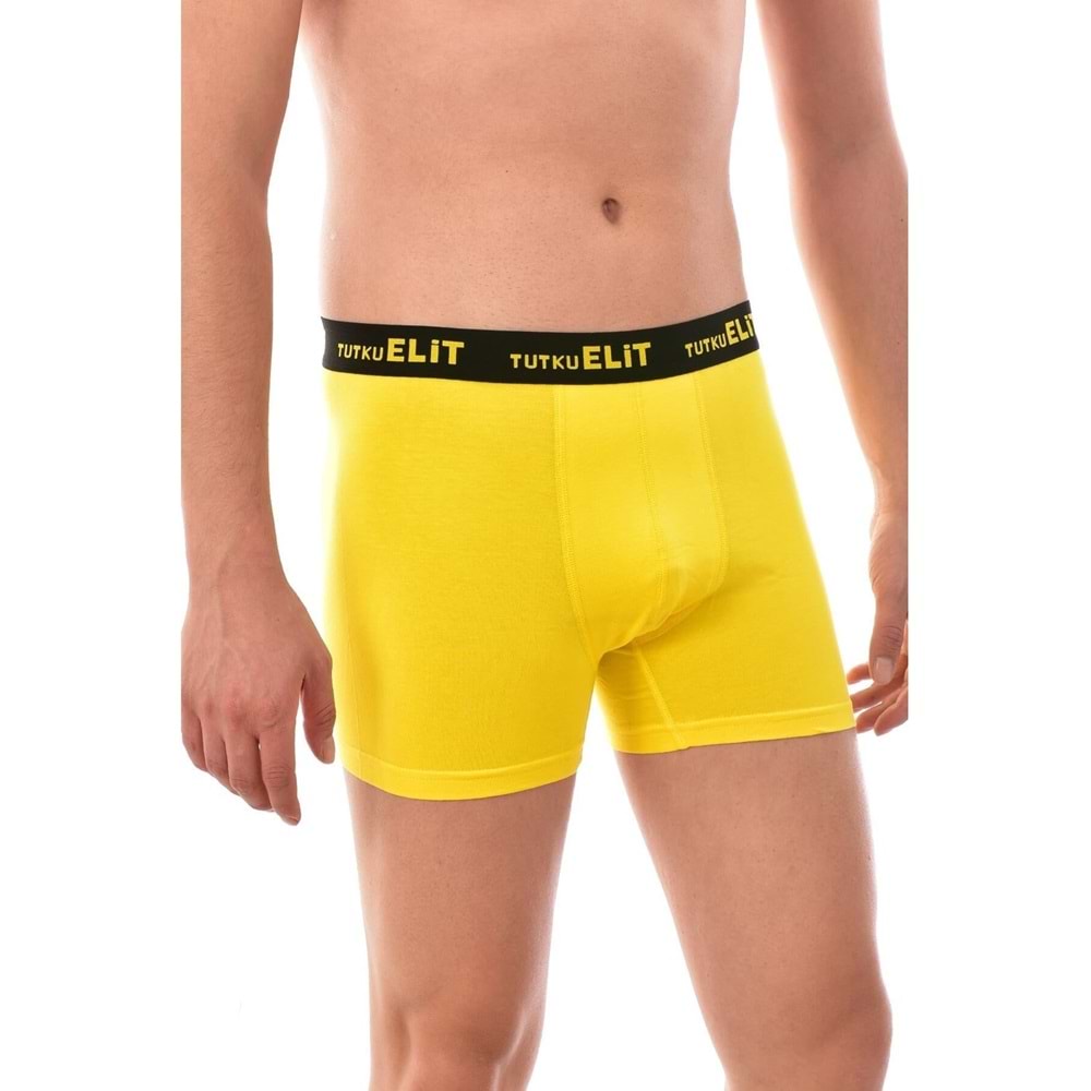 ELİT 1252 ERK MODAL BOXER SARI XXL