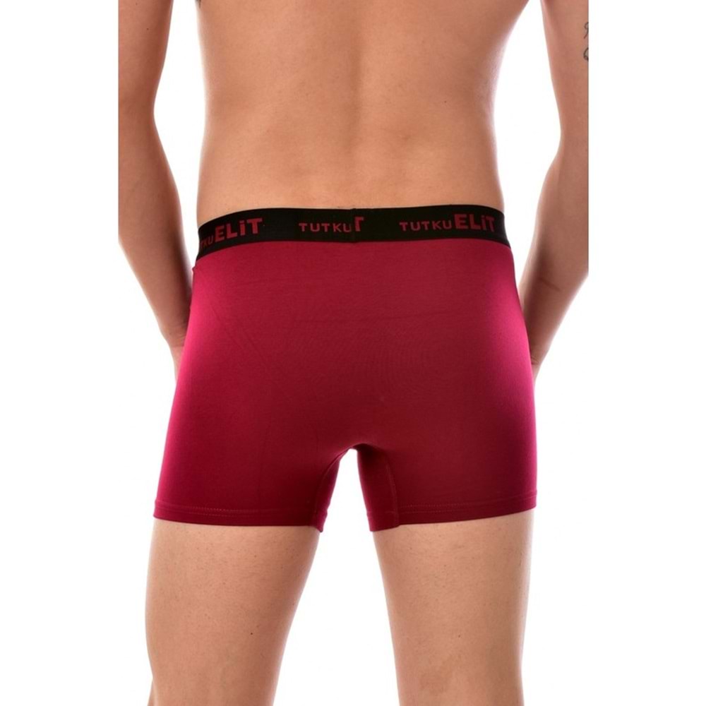 ELİT 1252 ERK MODAL BOXER BORDO S