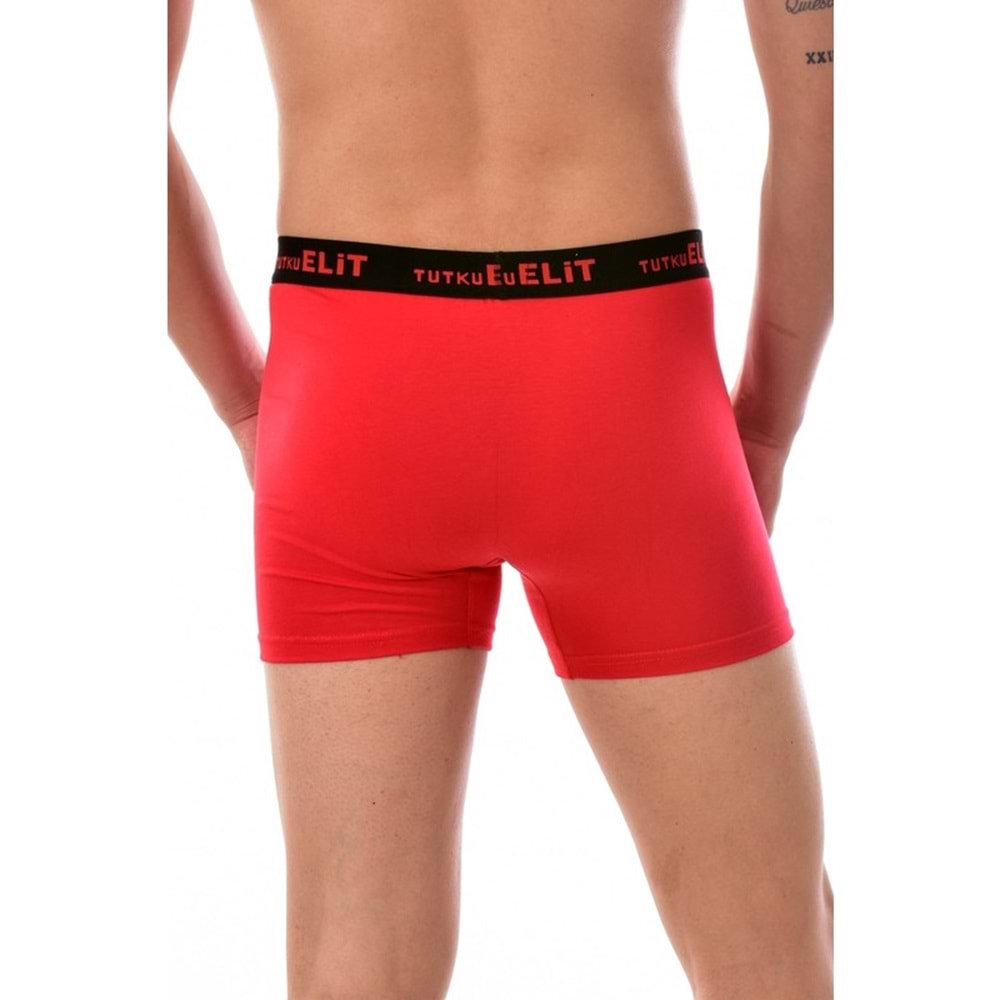 ELİT 1252 ERK MODAL BOXER KIRMIZI M