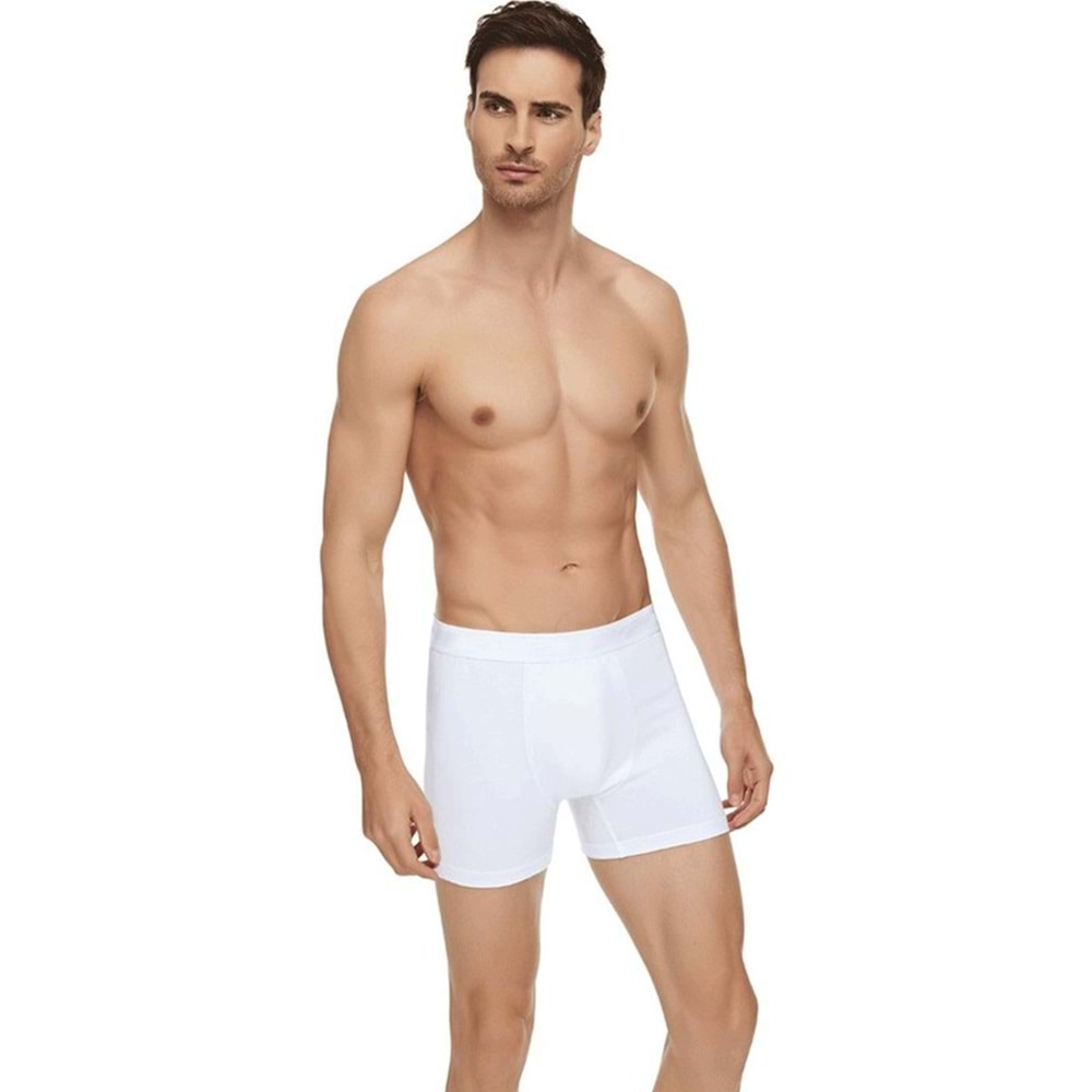 ELİT 1251 ERK MODAL BOXER BEYAZ XL