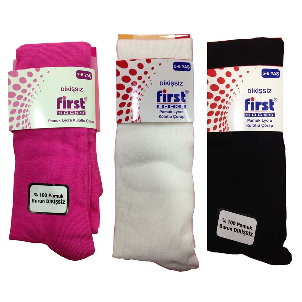 FİRST MEVSİMLİK KIZ DÜZ KÜLOTLU - SİYAH - 3