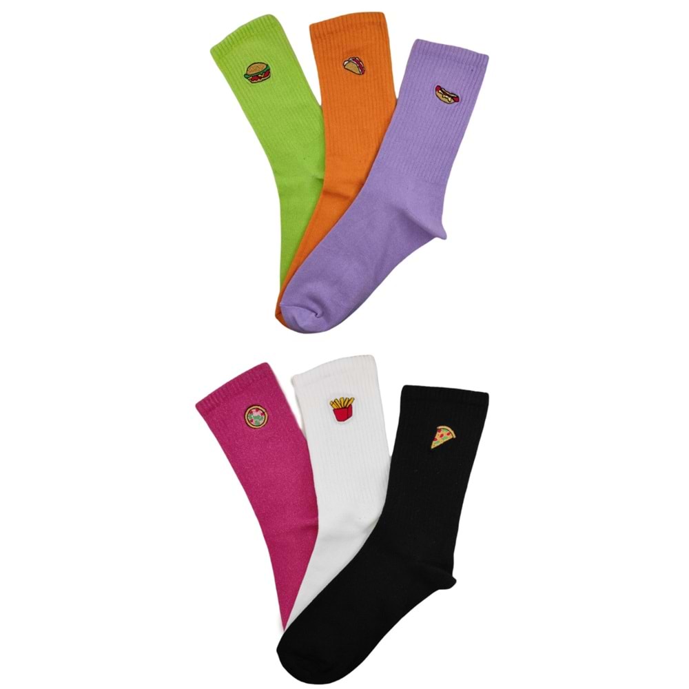 MİSS BELLA HAYVAN FİGÜRLÜ SOKET