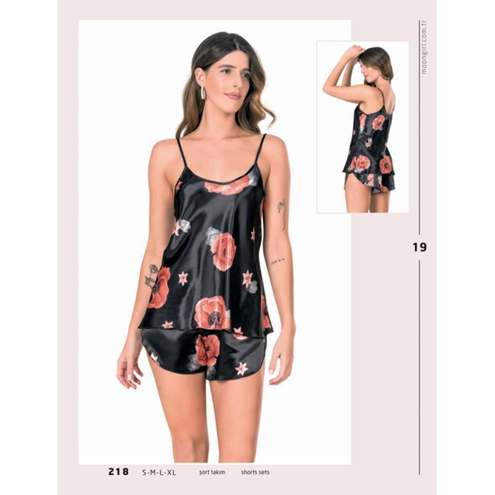 218 MOONGİRL SATEN TAKIM- XL