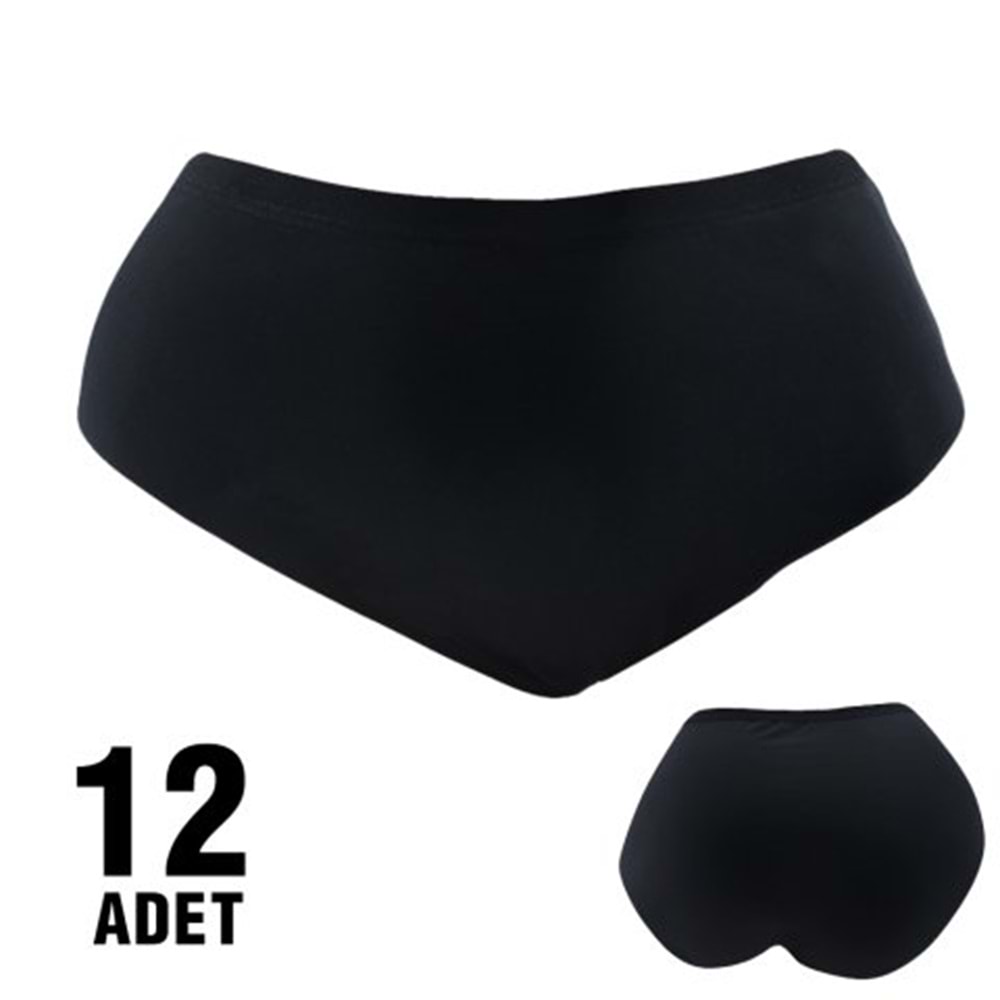 3049 DONDEZA BELİ LASTİKLİ BATO - SİYAH - XL