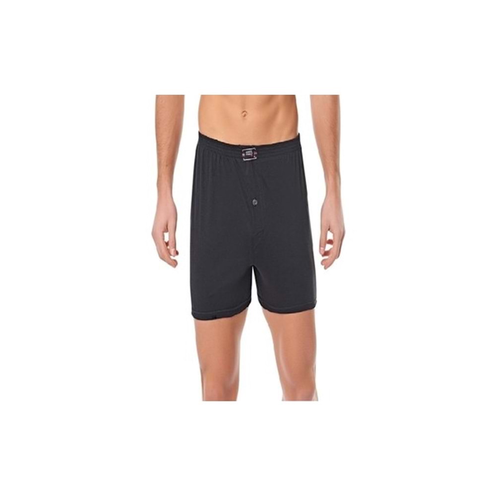 SHR DÜZ BOXER SİYAH L
