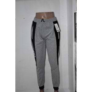 GENÇ ERKEK GARNİ BASKILI MANŞETLİ - GRİ - S-M-L-XL-XXL