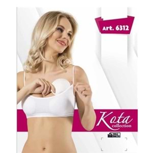 KOTA 6312 İP PEDLİ BÜSTİYER GRİ 80,85