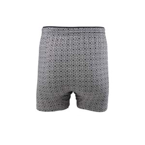 ELİT 1102 ERK DESENLİ BOXER GRİ XL