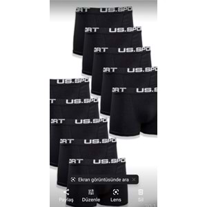 İBANUR KMP ERKEK BOXER US SP