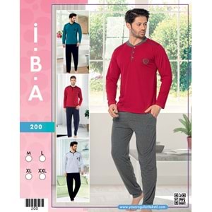 200 İBA ERKEK PİJAMA TAKIMI