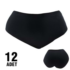 3049 DONDEZA BELİ LASTİKLİ BATO - SİYAH - XL