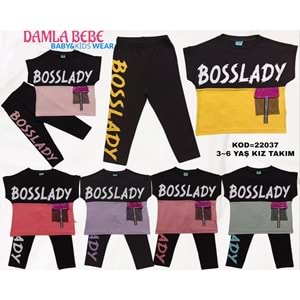22037 DAMLA BOSSLADY BASKILI KIZ 3,6 - YEŞİL