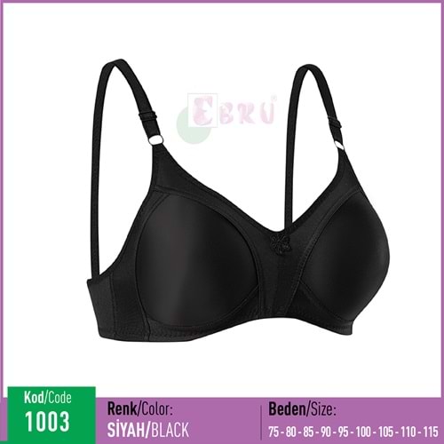 1003 EBRU ŞARDON TPLY SİYAH 100