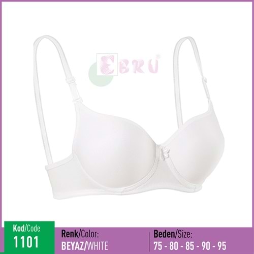 1101 EBRU SİLİKONLU BOŞ BEYAZ 80