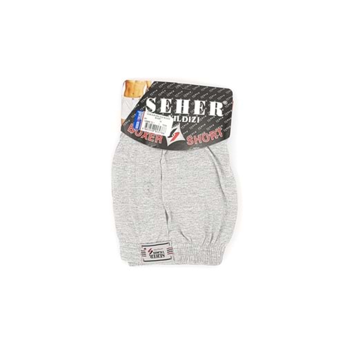 SHR DÜZ BOXER GRİ XXL