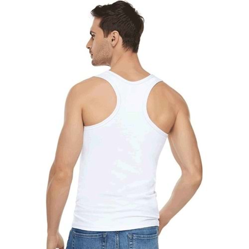 ELİT 1304 ERK SPOR ATLET BEYAZ L