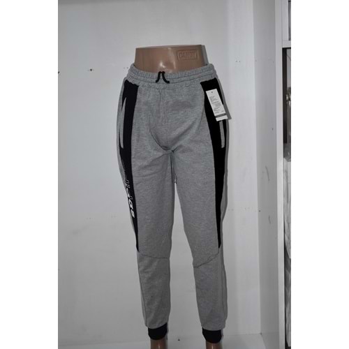 GENÇ ERKEK GARNİ BASKILI MANŞETLİ - FÜME - S-M-L-XL-XXL