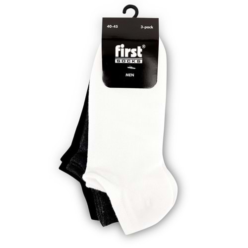 FİRST ERKEK YARIM HAVLU PATİK