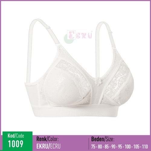 1009 EBRU GEN LASTİK LEZ EKRU 105