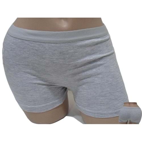 DONDEZA 5005 BAYAN BOXER GRİ M
