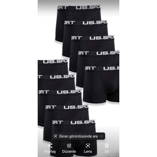 İBANUR KMP ERKEK BOXER US SP
