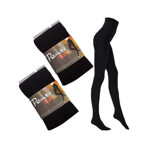 PENTİ TERMAL KÜLOTLU - SİYAH - XL