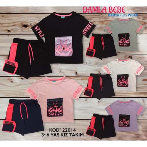 22014 DAMLA 3,6 YAŞ LYC KIZ TAKIM