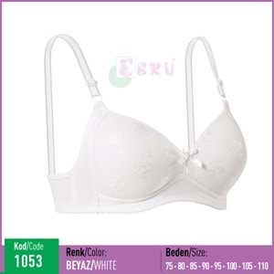 1053 EBRU SİLİKONLU TELSİZ LEZ BEYAZ 80