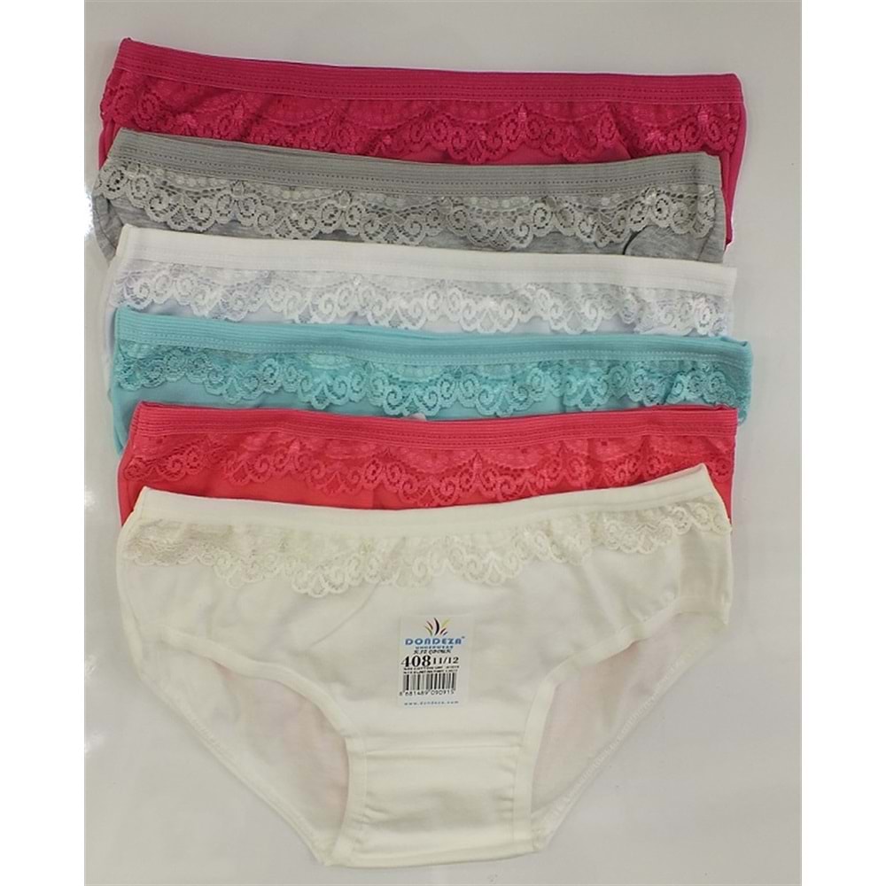 DONDEZA 408 KIZ DANTEL BİKİNİ 5-7