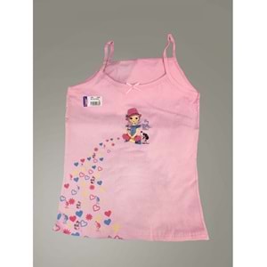 SEDEF KIZ LİKRA DESENLİ ATLET 6