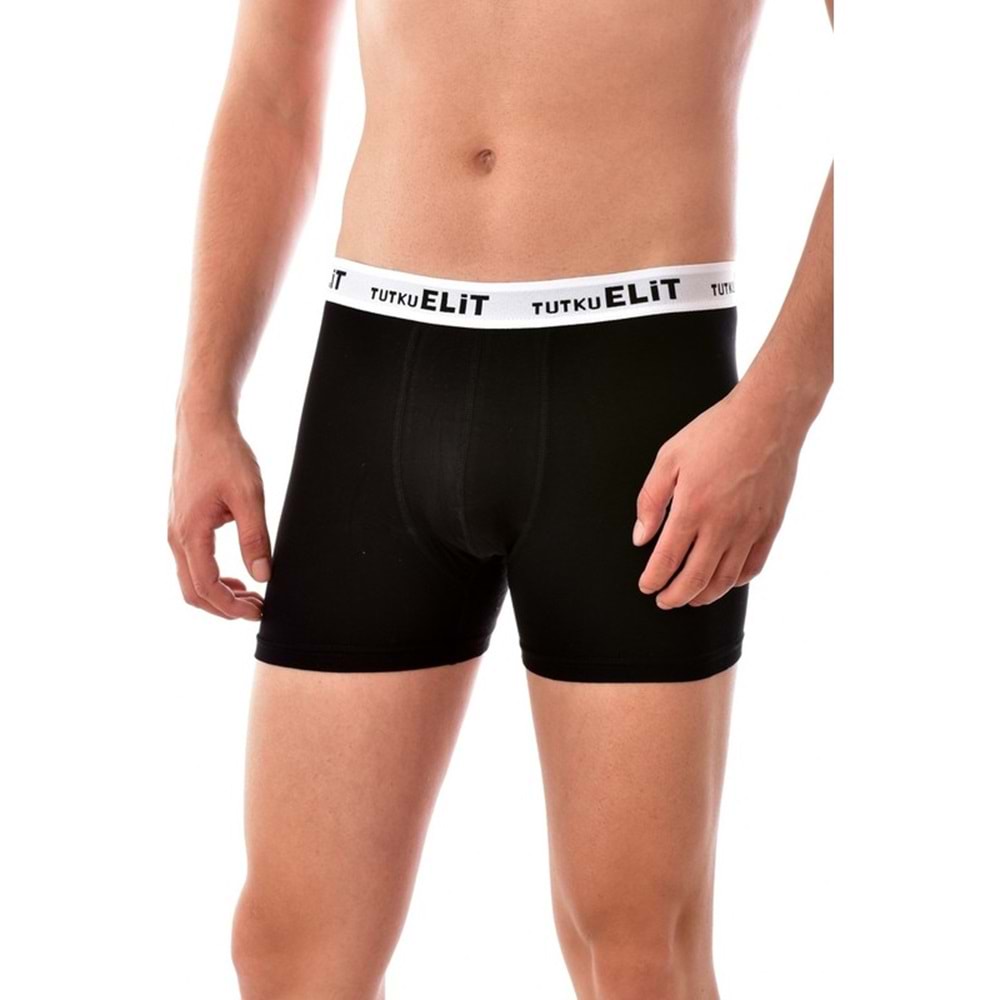 ELİT 1252 ERK MODAL BOXER SİYAH M