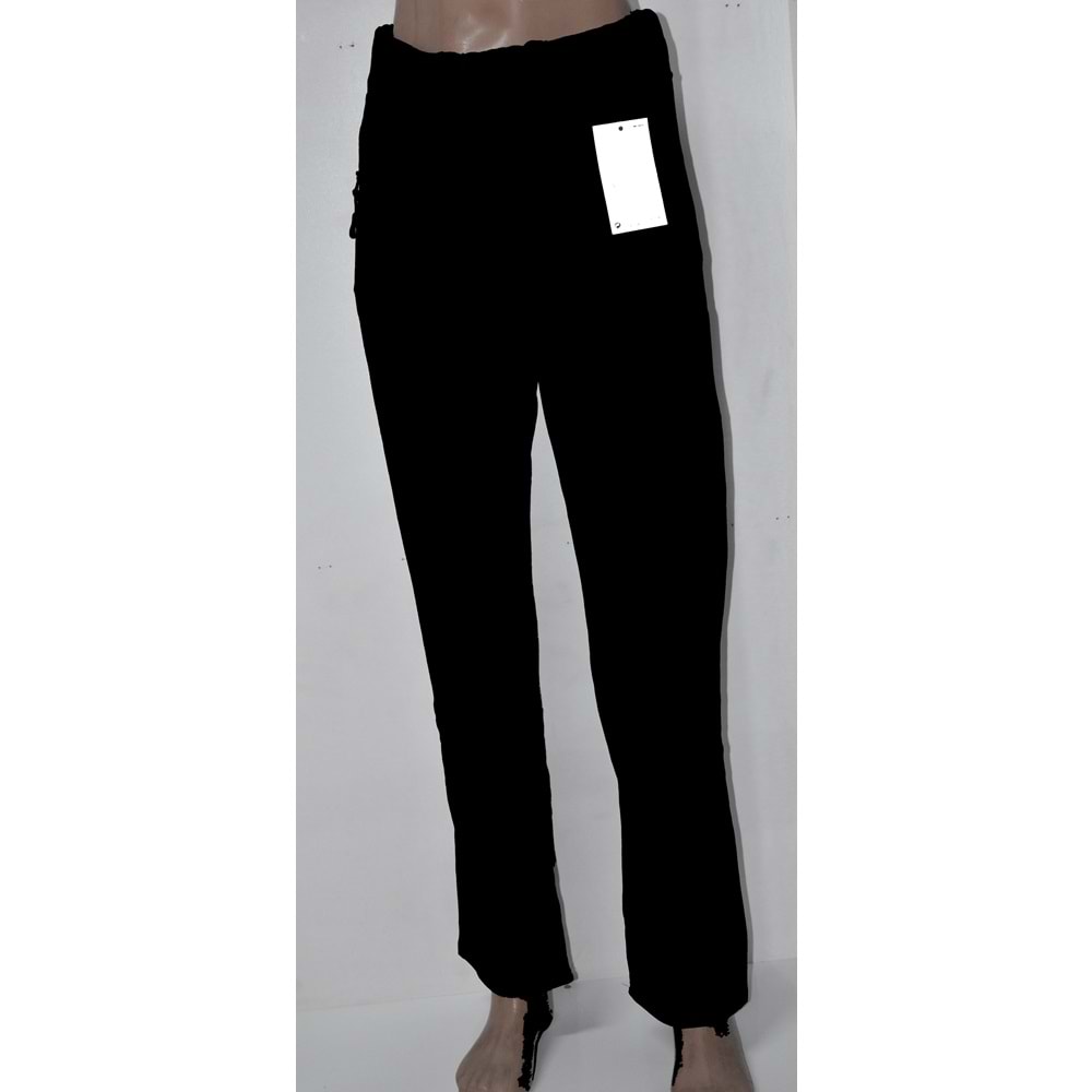 GENÇ BAYAN KLASİK DÜZ PAÇA - FÜME - S-M-L-XL-XXL