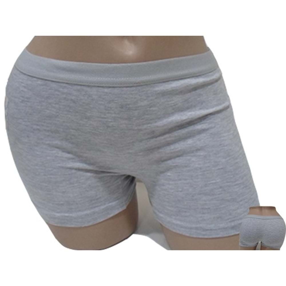 DONDEZA 5005 BAYAN BOXER GRİ M