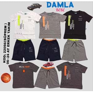 22056 DAMLA AY DML ACTİV BASKILI 6,24 - SİYAH